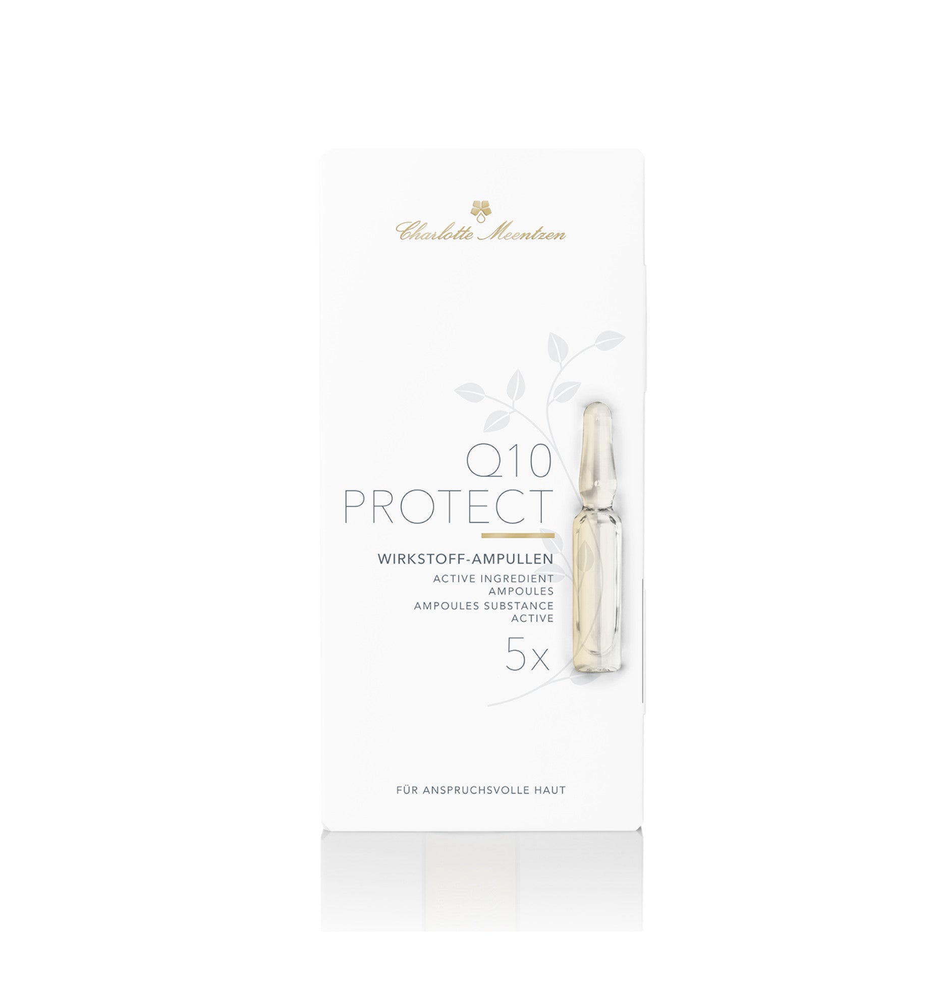 Charlotte Meentzen - Wirkstoff Ampullen - Q10 PROTECT 5 x 2ml | HEDO Beauty