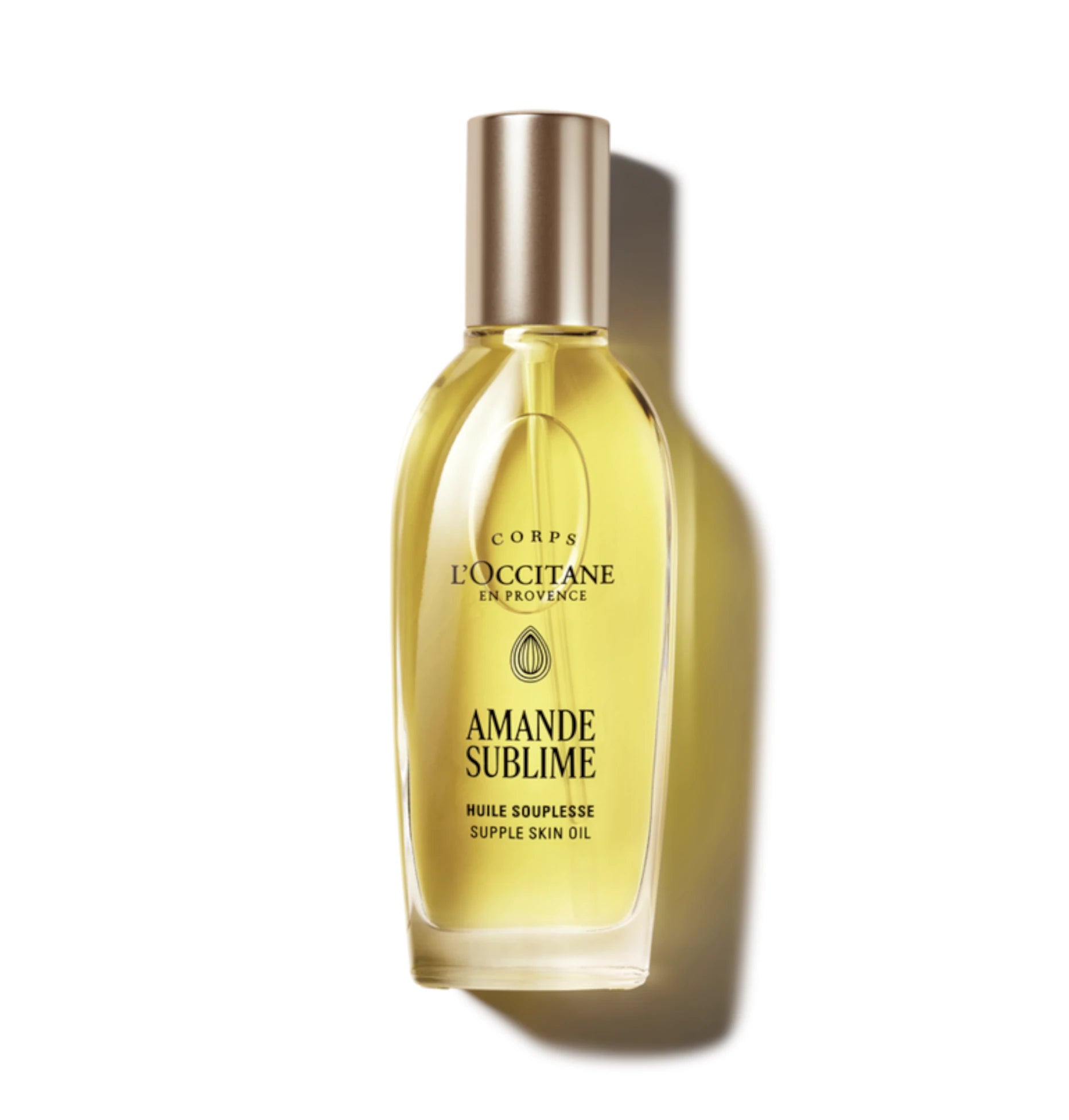 L'Occitane - MANDEL - Amande Sublime STRAFFENDES KÖRPERÖL 100ml | HEDO Beauty