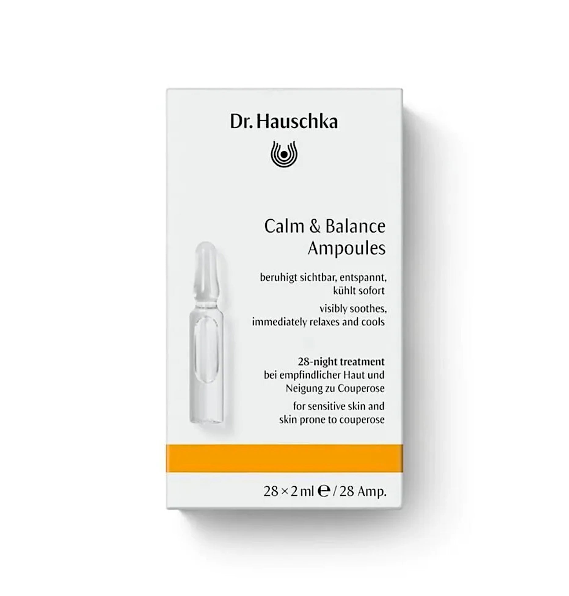 Dr. Hauschka - Gesichtspflege - Calm & Balance Ampoules 28 x 2ml