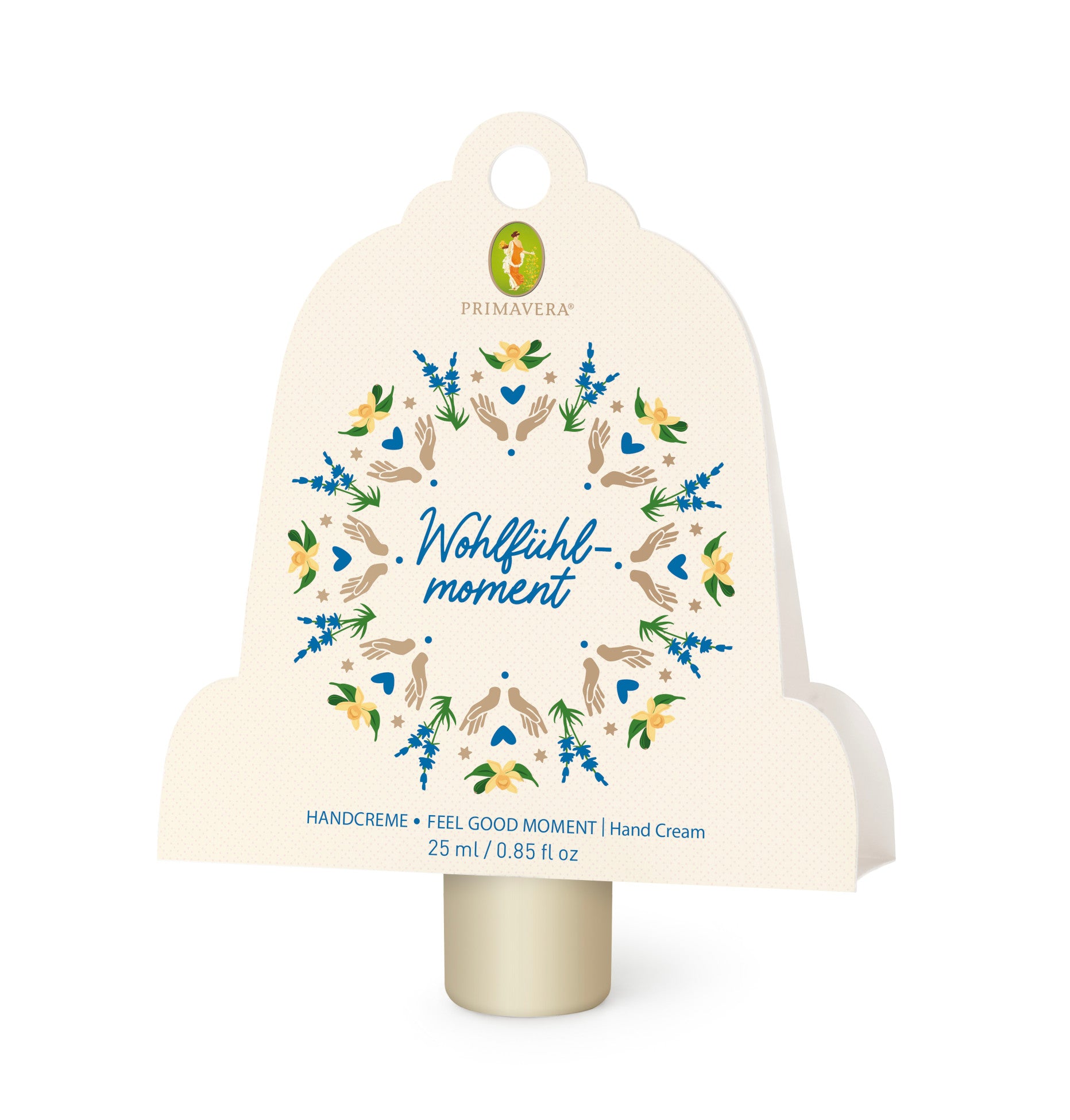 PRIMAVERA - Weihnachten - Handcreme 25ml Geschenkanhänger Wohlfühlmoment