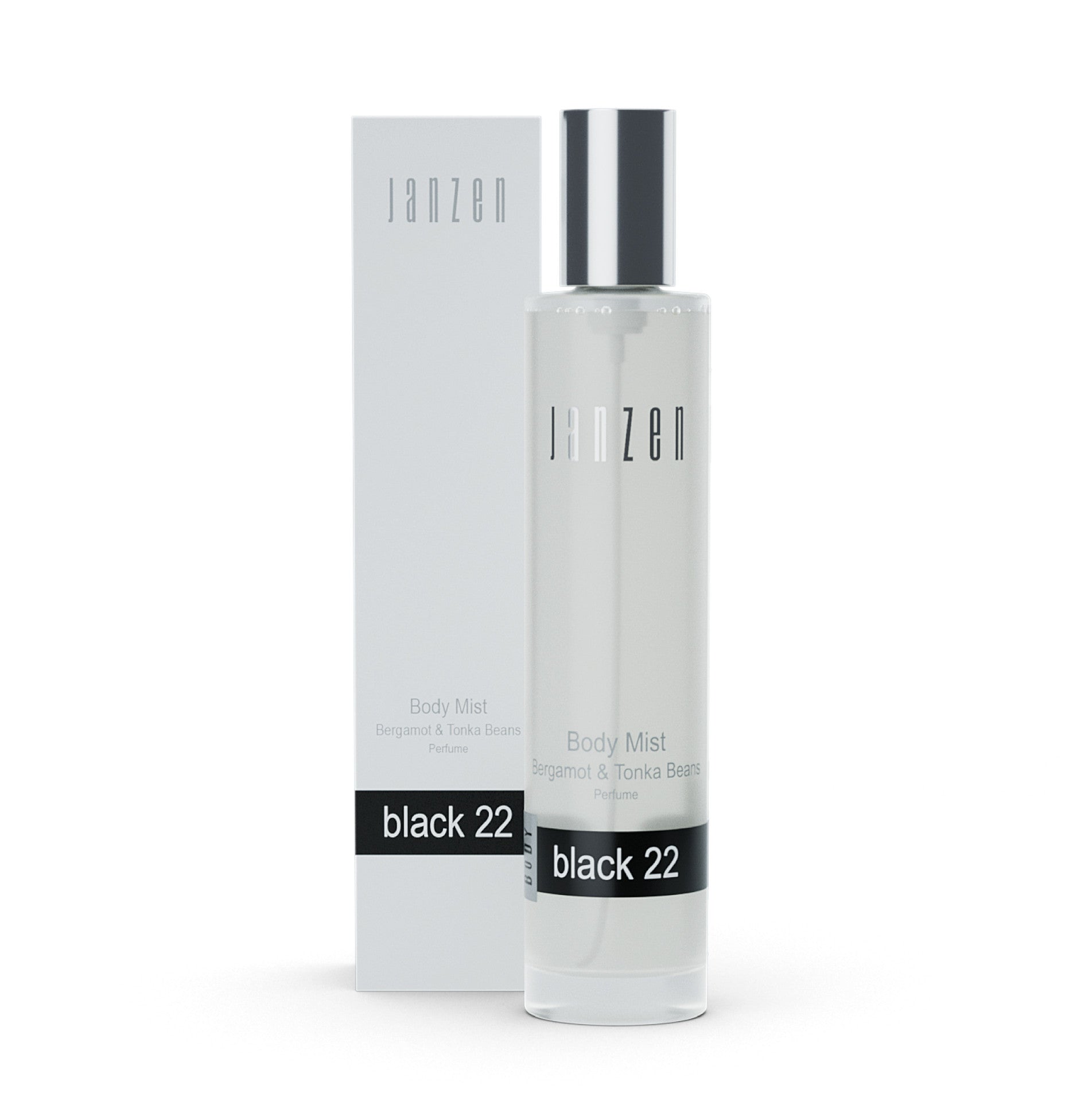 janzen - Black 22 - Body Mist Duftspray 50ml | HEDO Beauty