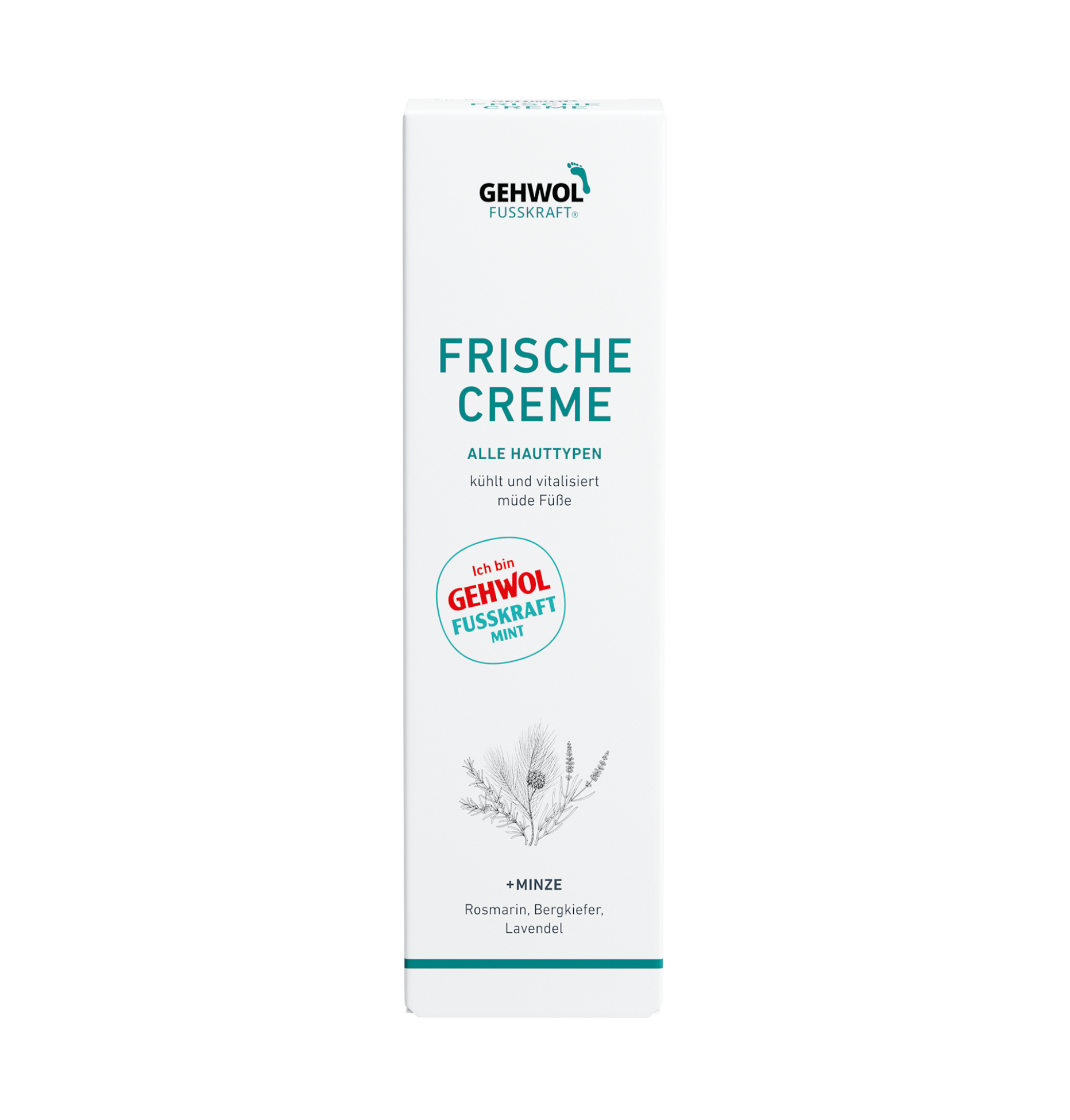 GEHWOL - FUSSKRAFT - Mint Frische Creme 125ml