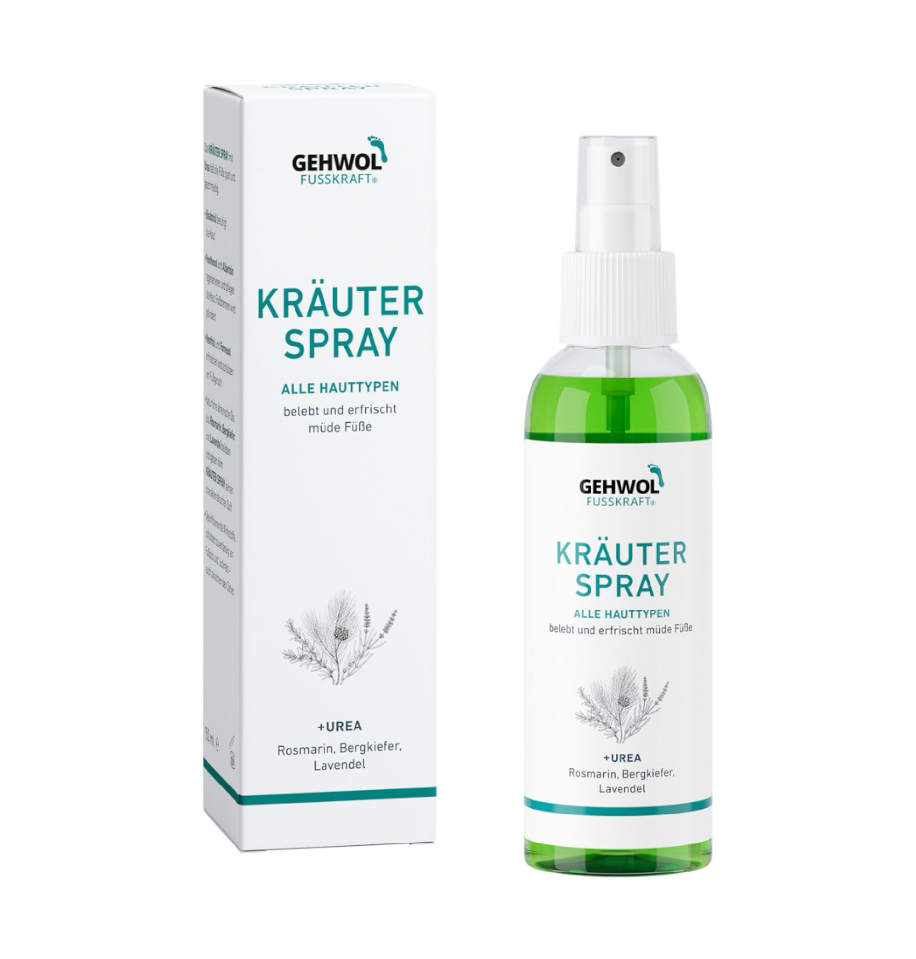 GEHWOL - FUSSKRAFT - Kräuter Spray 150ml | HEDO Beauty