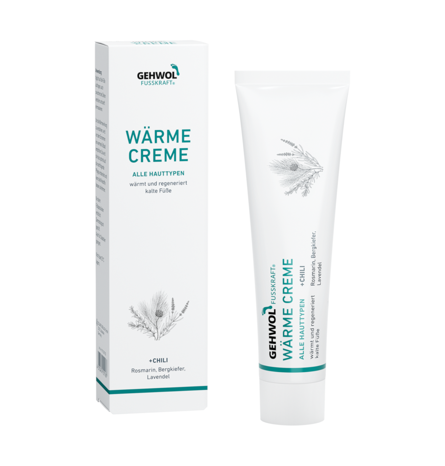 GEHWOL - FUSSKRAFT - Rot Wärme Creme 125 ml