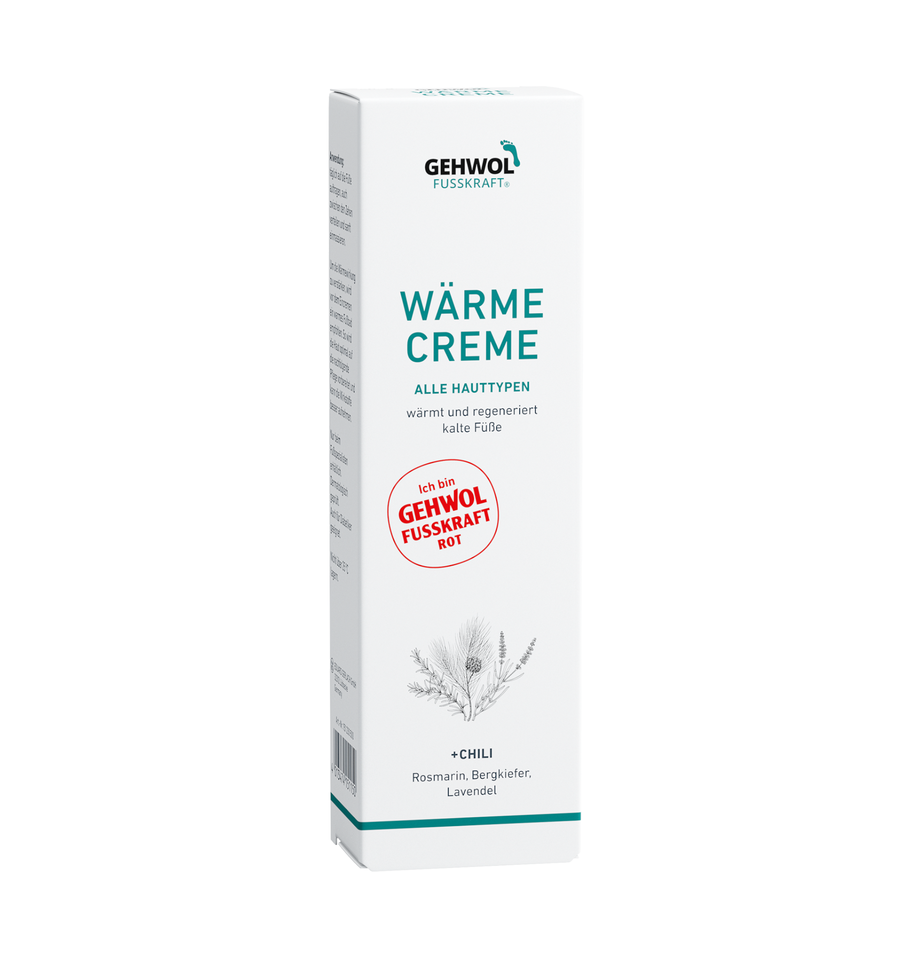 GEHWOL - FUSSKRAFT - Rot Wärme Creme 125 ml | HEDO Beauty