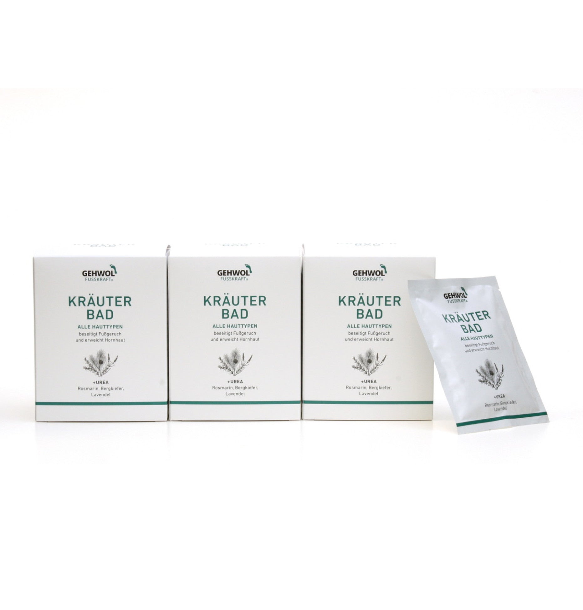 GEHWOL - FUSSKRAFT - Kräuterbad 3 x 10 Portionsbeutel à 20 g | HEDO Beauty