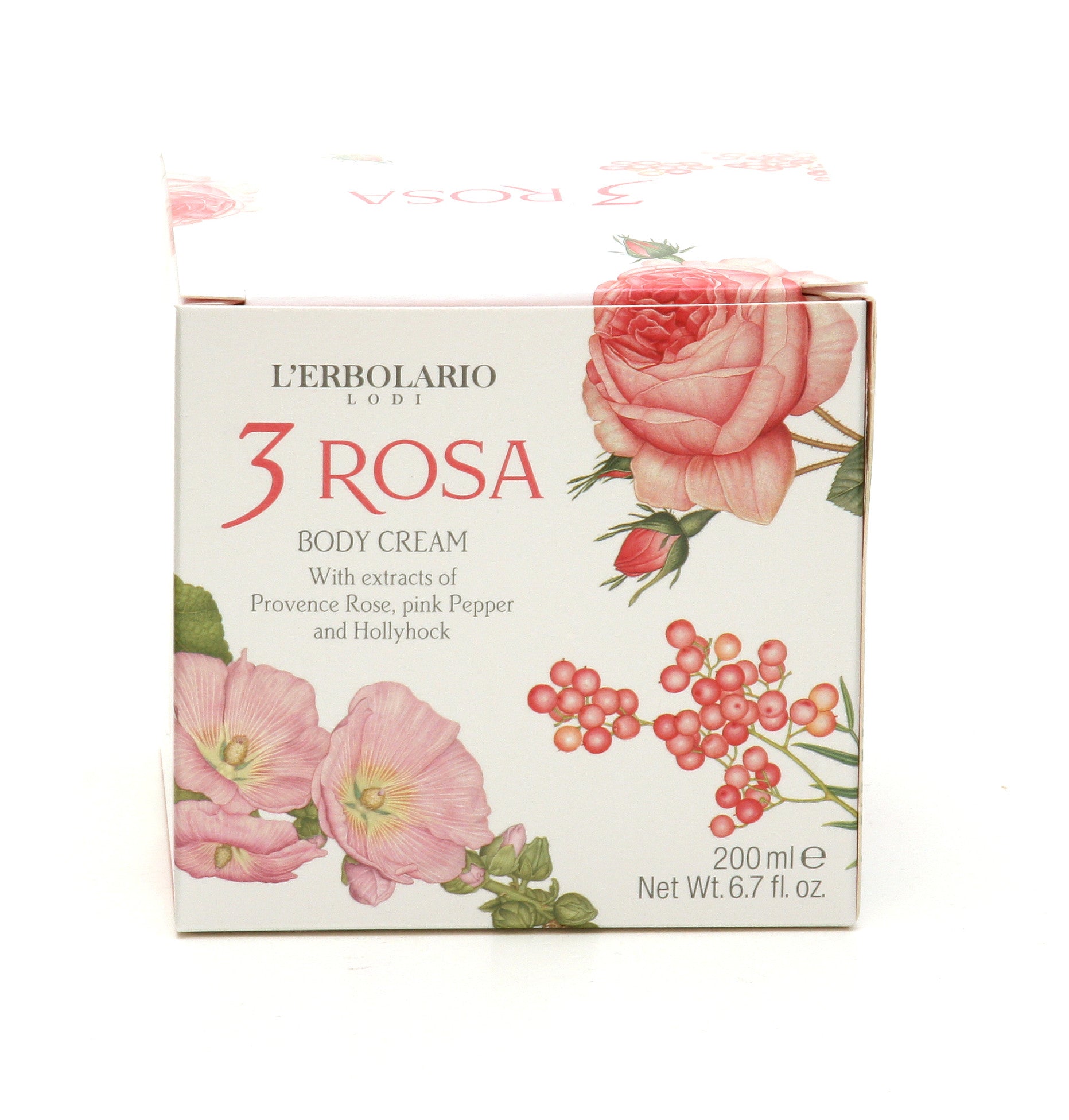 L'Erbolario - 3 ROSA - Körpercreme 200ml