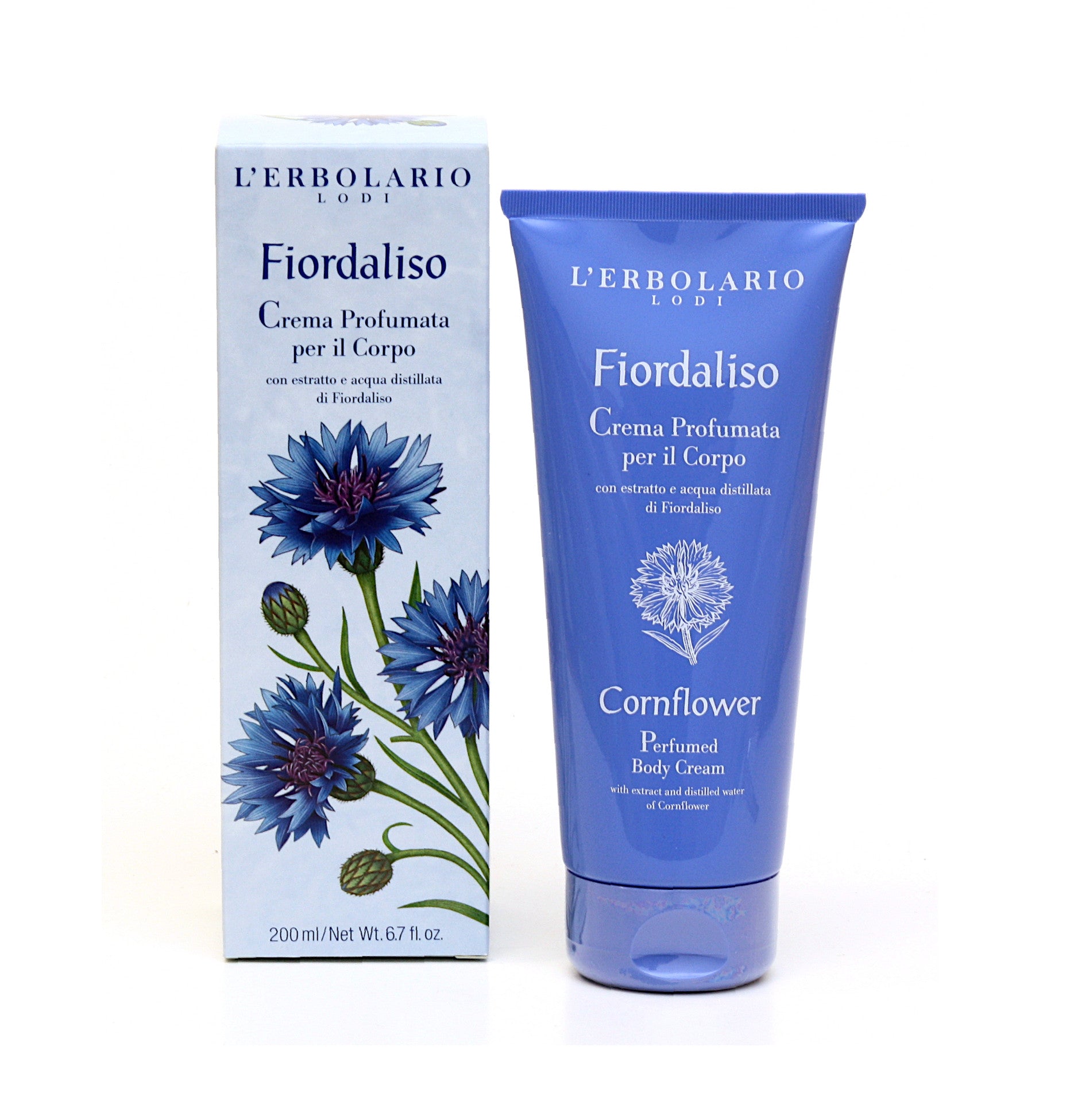 L'Erbolario - KORNBLUME - Fiordaliso Körperlotion 200ml | HEDO Beauty