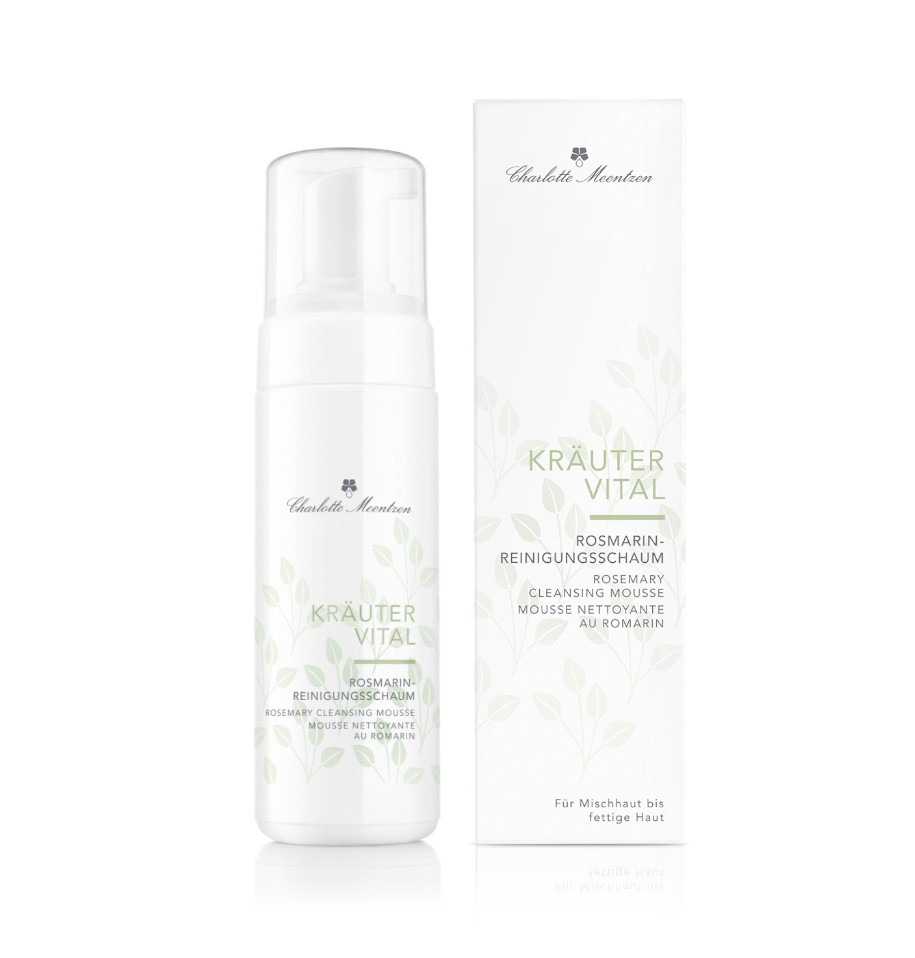 Charlotte Meentzen - Kräutervital - Rosmarin-Reinigungsschaum 150ml
