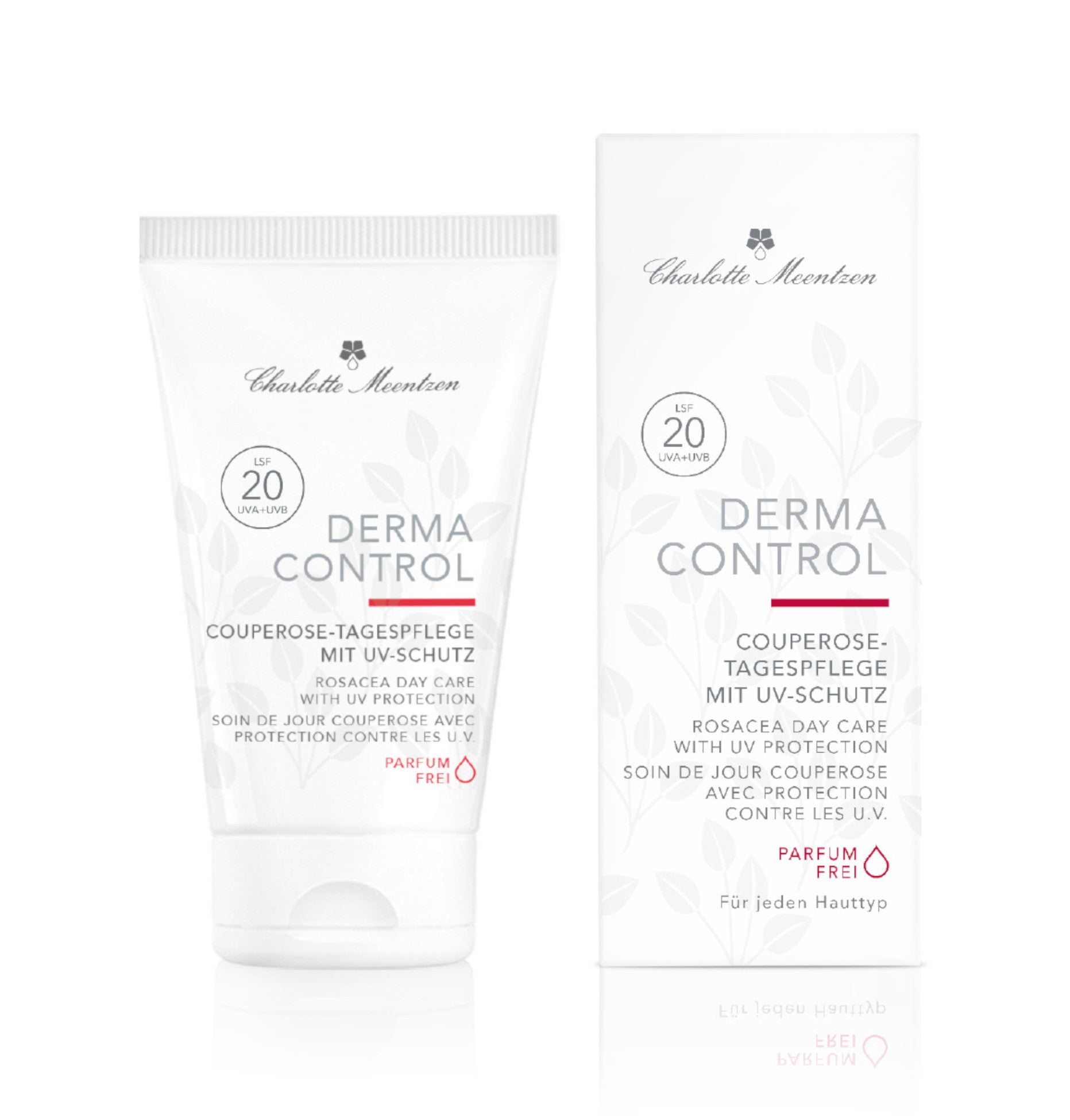 Charlotte Meentzen - DERMA CONTROL - Couperose-Tagespflege mit LSF 20 50ml | HEDO Beauty