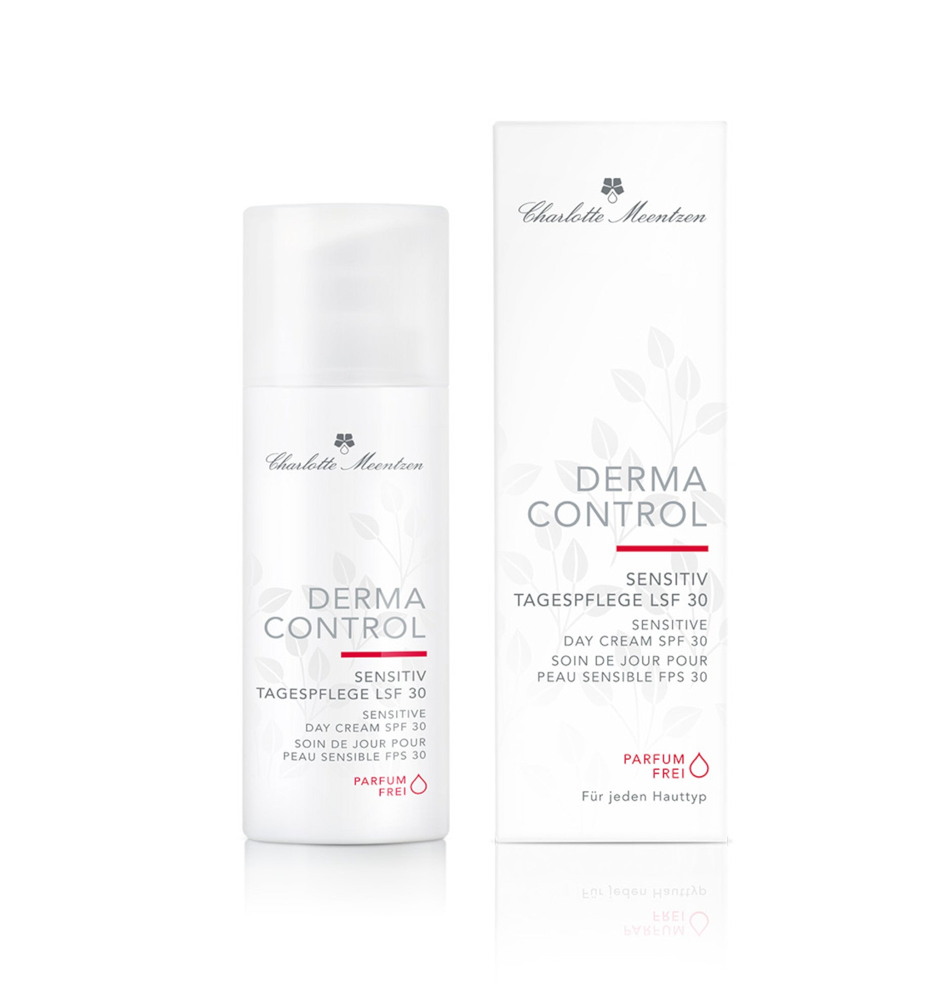 Charlotte Meentzen - DERMA CONTROL - Sensitiv Tagespflege LSF 30 50ml | HEDO Beauty