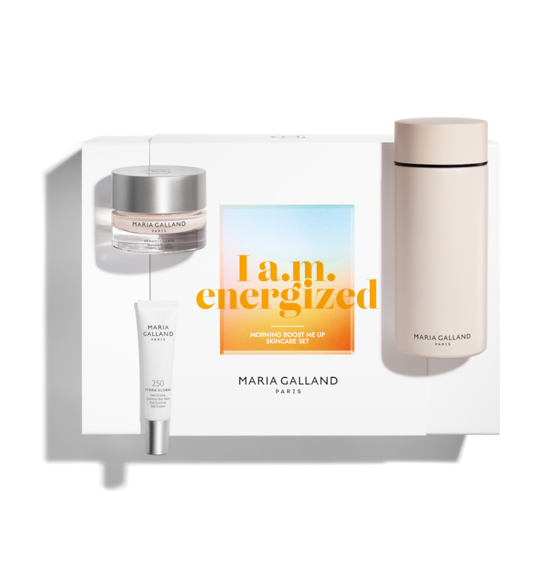 MARIA GALLAND - Cleansing - I a.m. energized MORNING BOOST ME UP SKINCARE SET 2 und 250
