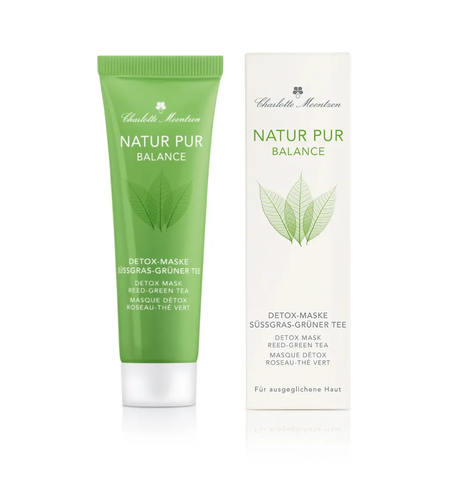 Charlotte Meentzen - Natur Pur BALANCE - Detox-Maske Süßgras-Grüner Tee 30ml