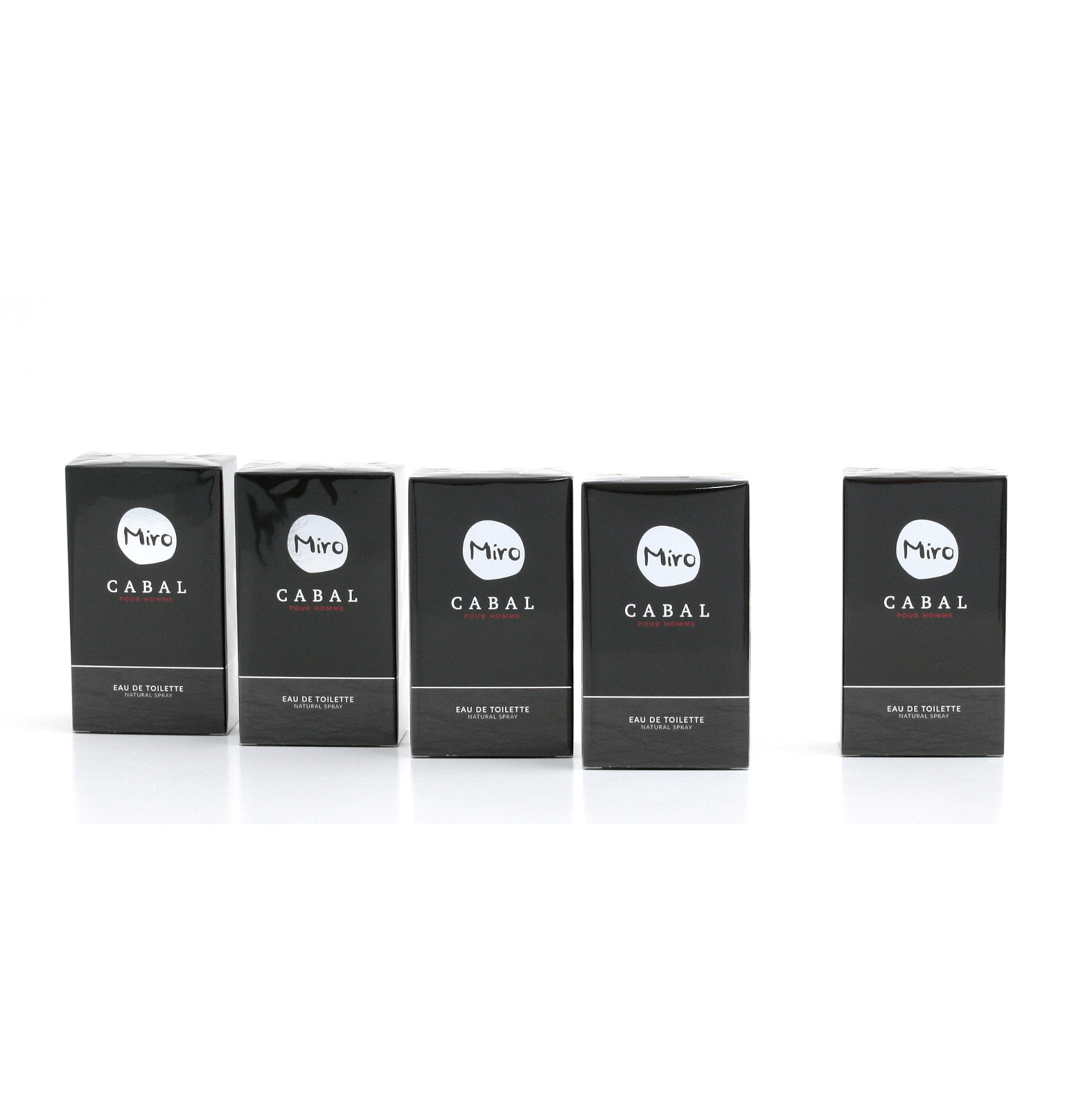 Miro - CABAL - Pour Homme - EdT Natural Spray 5 x 75ml | HEDO Beauty