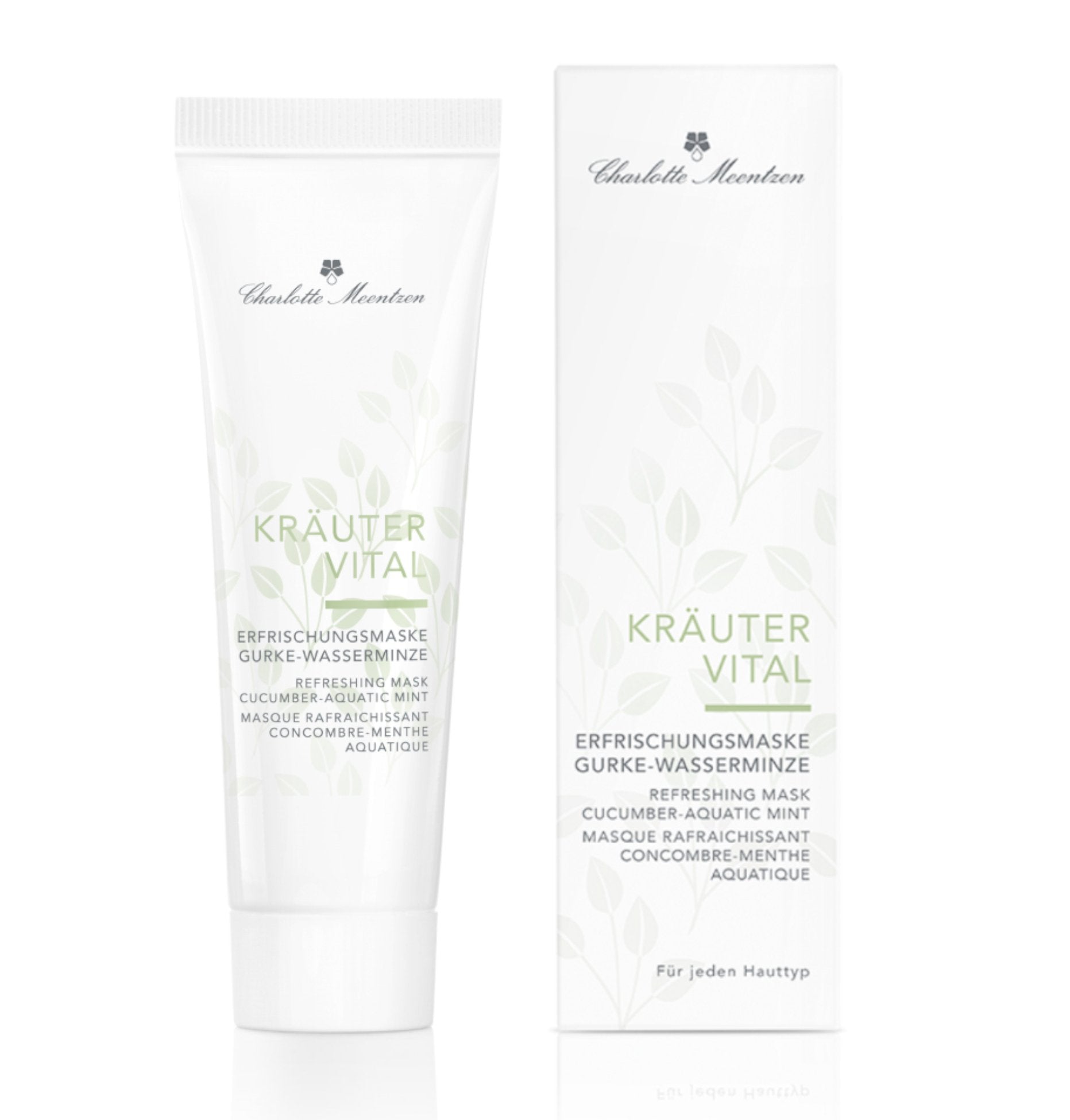 Charlotte Meentzen - Kräutervital - Erfrischungsmaske Gurke-Wasserminze 30ml
