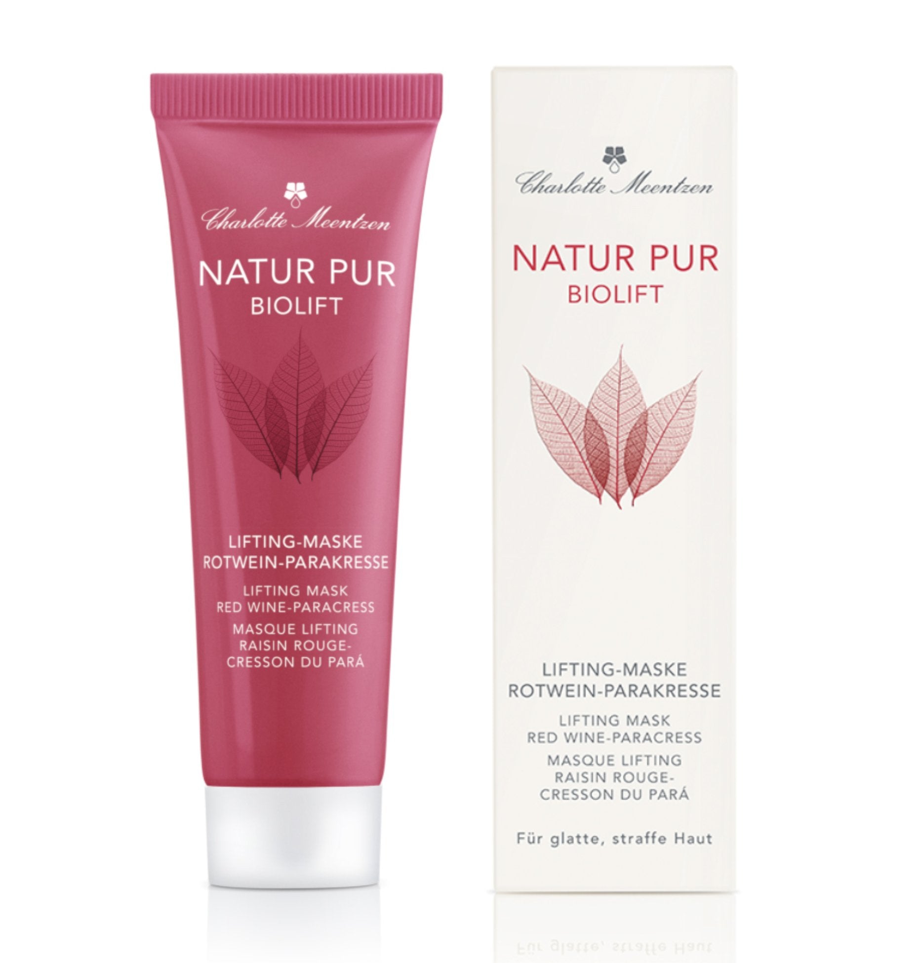 Charlotte Meentzen - Natur Pur BIOLIFT - Lifting-Maske Rotwein-Parakresse 30ml