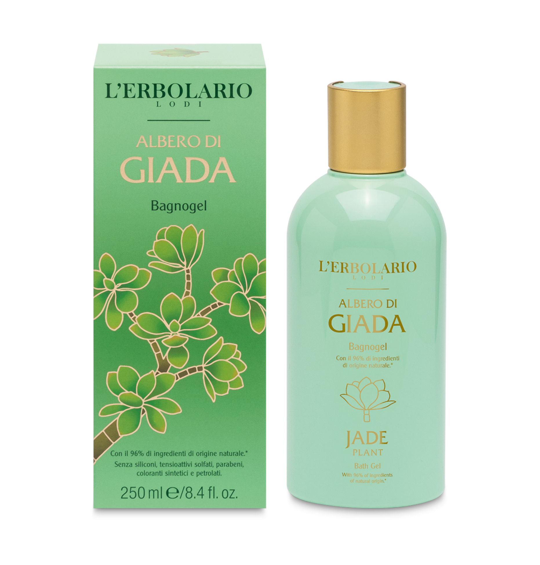 L'Erbolario - ALBERO DI GIADA - Bade-/Duschgel 250ml | HEDO Beauty