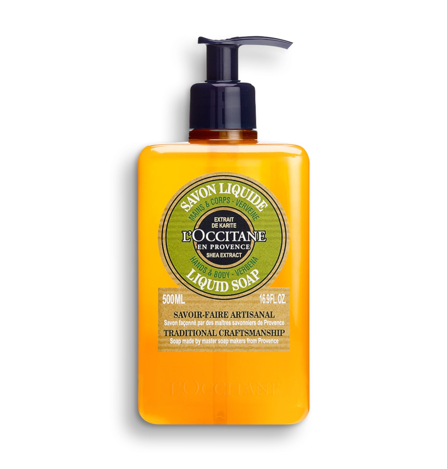 L'Occiatne - SHEA - KARITÉ FLÜSSIGSEIFE VERBENE 500ml | HEDO Beauty