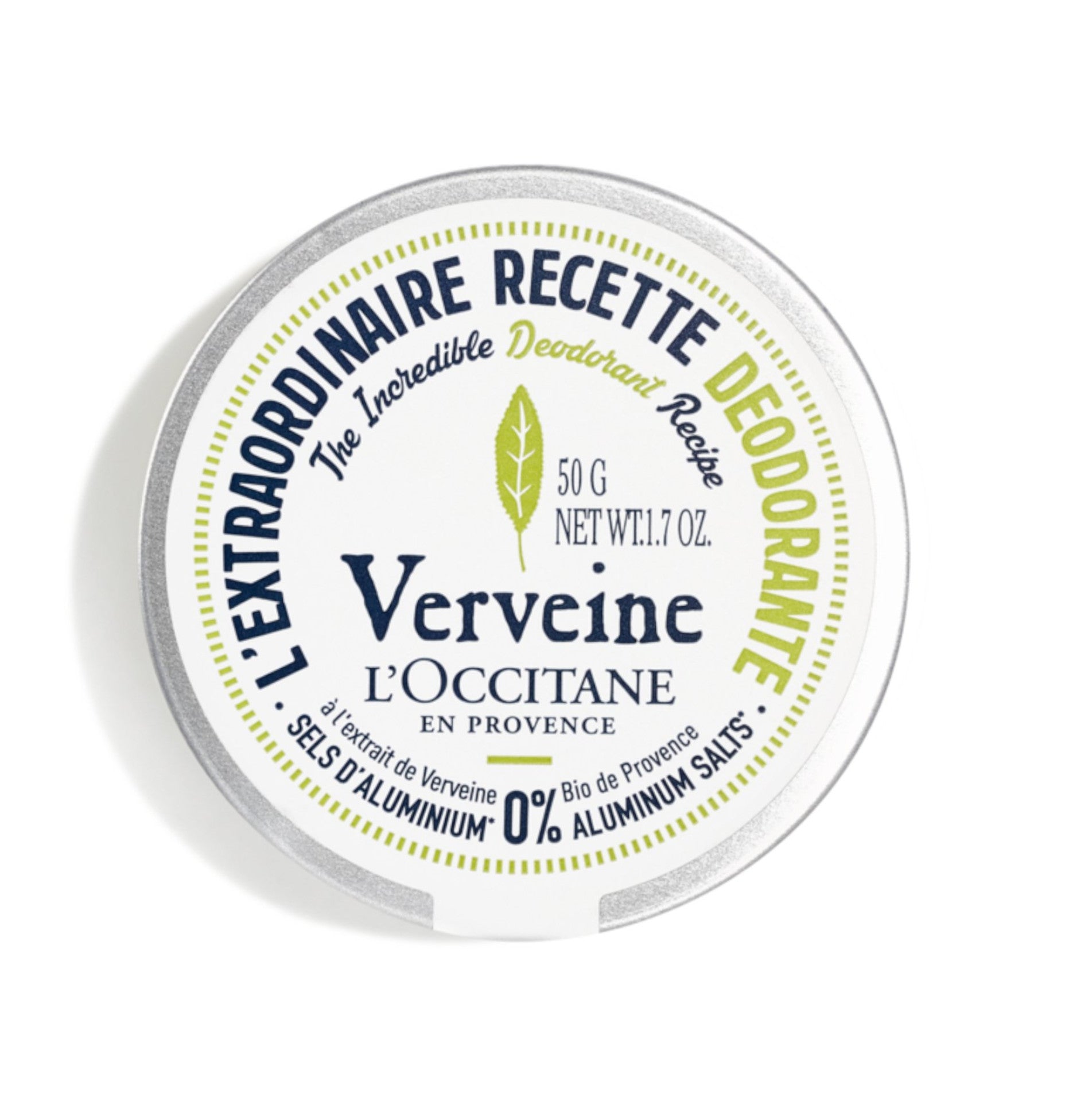 L'Occitane - VERBENE - Creme Deo 50g | HEDO Beauty