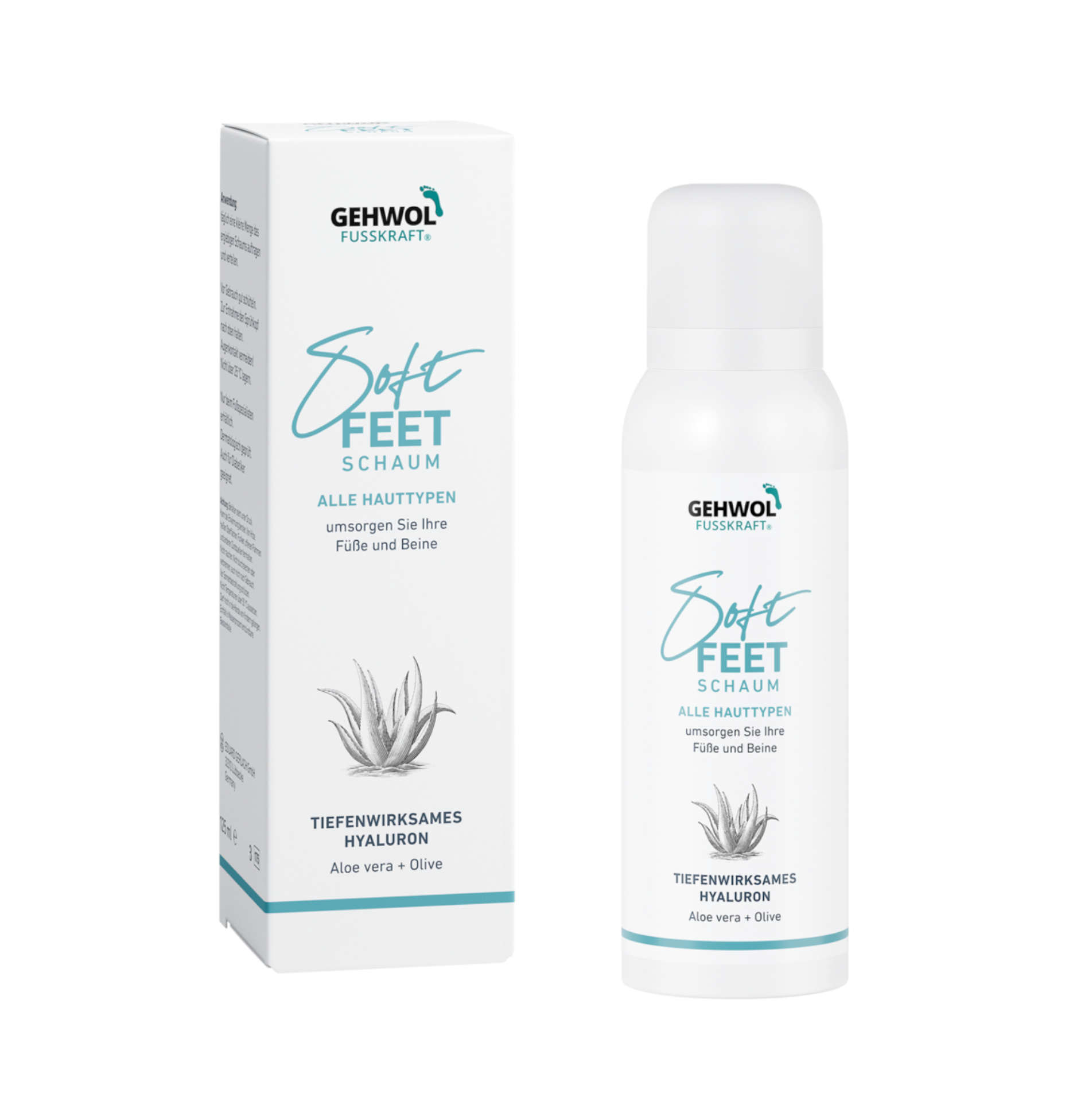 GEHWOL - FUSSKRAFT - Soft Feet Schaum 125ml | HEDO Beauty