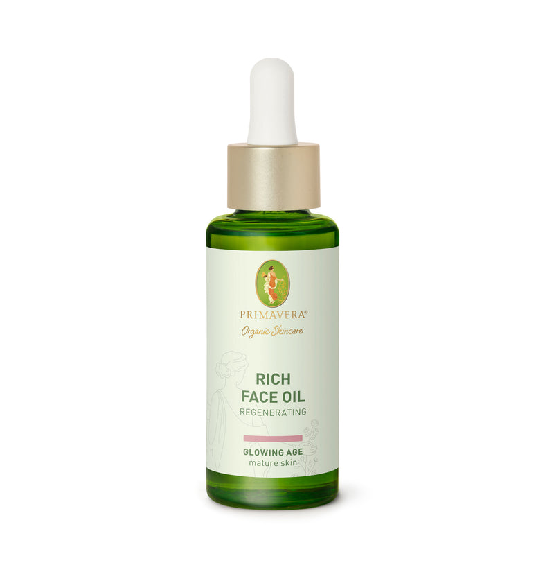 Primavera - Glowing Age - Rich Face Oil Regenerating 30ml | HEDO Beauty