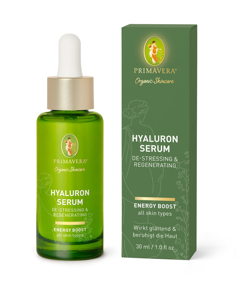 PRIMAVERA - Energy Boost - Hyaluron Serum De-Stressing & Regenerating 30ml