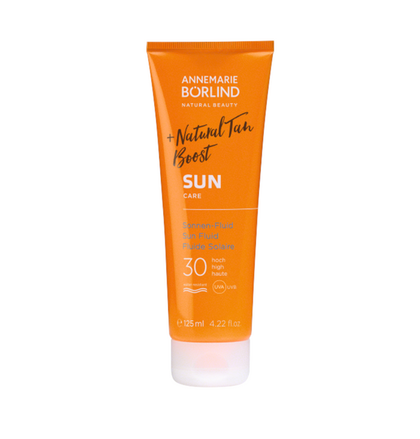ANNEMARIE BÖRLIND - SUN - Natural Tan Boost Sonnen-Fluid LSF 30 125ml | HEDO Beauty