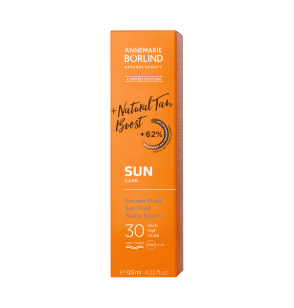 ANNEMARIE BÖRLIND - SUN - Natural Tan Boost Sonnen-Fluid LSF 30 125ml