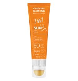 ANNEMARIE BÖRLIND - SUN - SUN 2 in 1  Sonnen-Creme & Stick LSF 50 30ml | HEDO Beauty