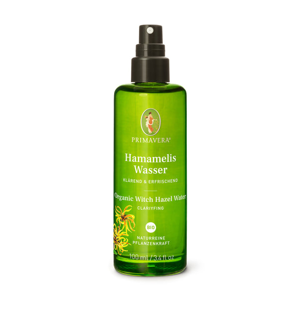 PRIMAVERA - Bio Pflanzenwässer - Hamameliswasser bio 100ml | HEDO Beauty