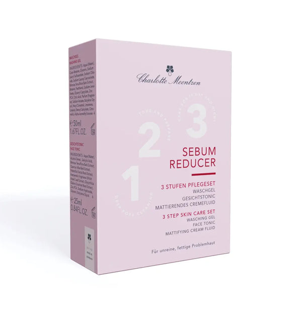 Charlotte Meentzen - SEBUM REDUCER - 3 Stufen Pflege Set Limited Edition | HEDO Beauty