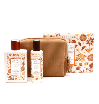 L'Erbolario - Bacche Fiori Legni - Waldbeeren Blüten und Holz Duschgel und Deo In Geschenkset | HEDO Beauty