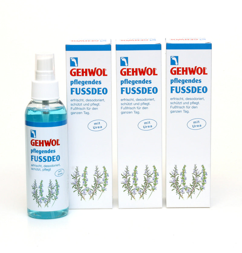 GEHWOL - Pflegendes FUSSDEO Vapo 3 x 150ml + 3 Geschenke | HEDO Beauty