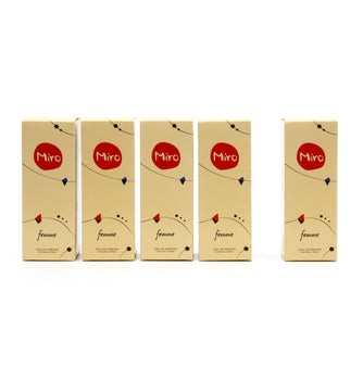 Miro - FEMME - Eau de Parfum Vapo 5 x 50ml in Set | HEDO Beauty