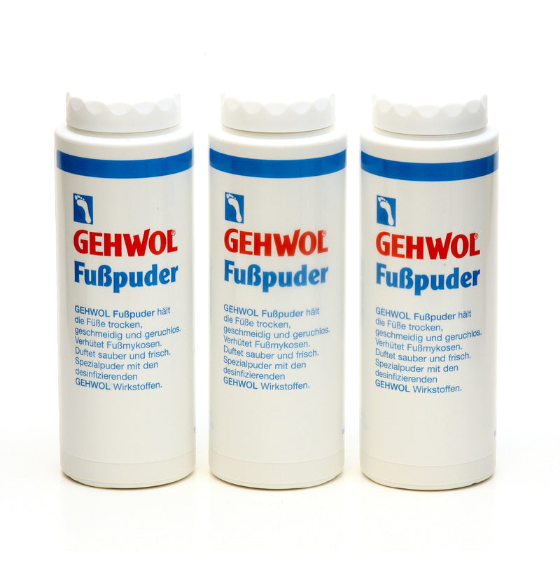 GEHWOL - Fußpuder 3 x 100g im Set  | HEDO Beauty