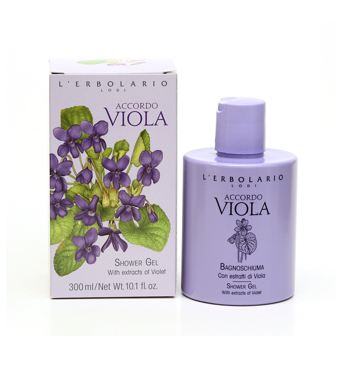 L'Erbolario - ACCORDO VIOLA - Veilchen Accord Duschgel 300ml | HEDO Beauty