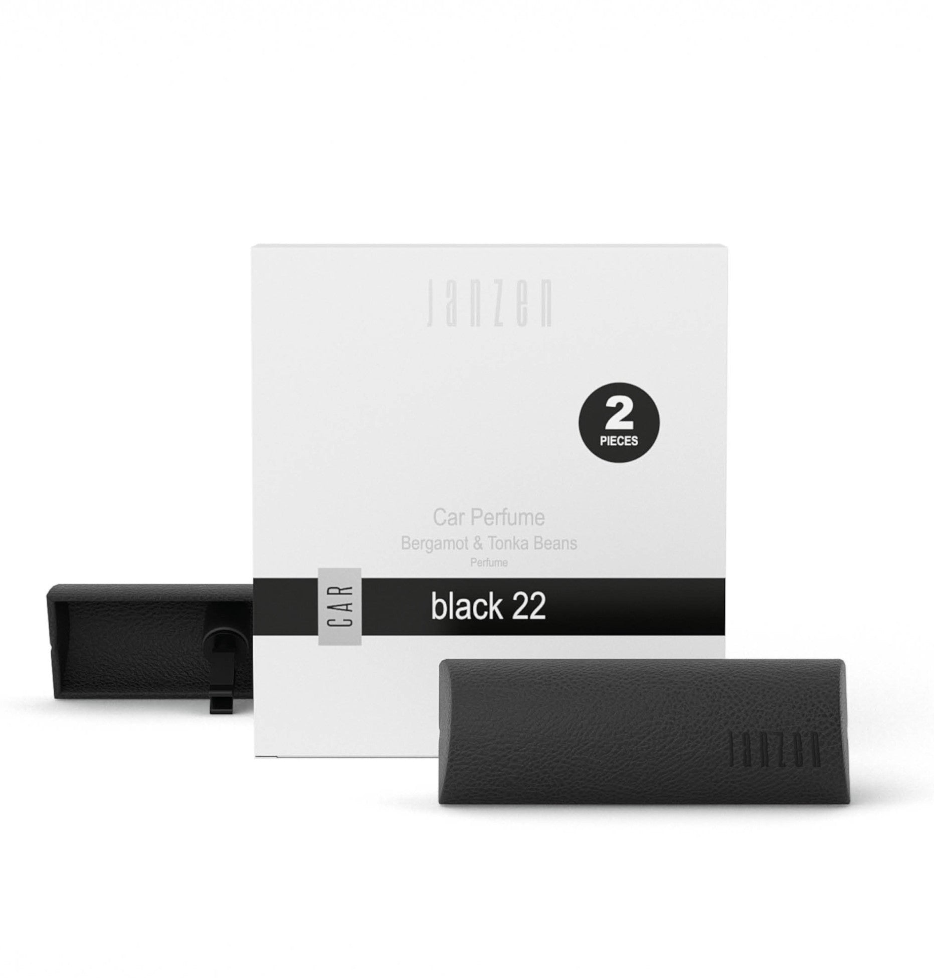 janzen - Black 22 - Car Perfume 2 Stück | HEDO Beauty