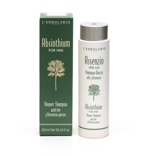 L'Erbolario - ASSENZIO PER LUI - ABSINTH FÜR IHN Dusch-Shampoo 250ml  | HEDO  Beauty