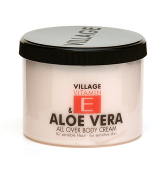 Village - Bodycream - Vitamin E Aloe Vera 500ml | HEDO Beauty