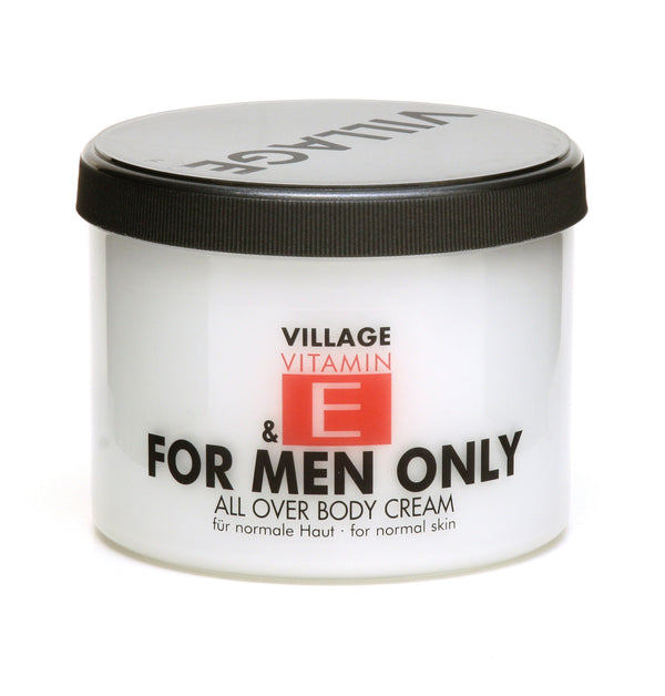 Village - Bodycream - Vitamin E for men only 500ml | HEDO Beauty