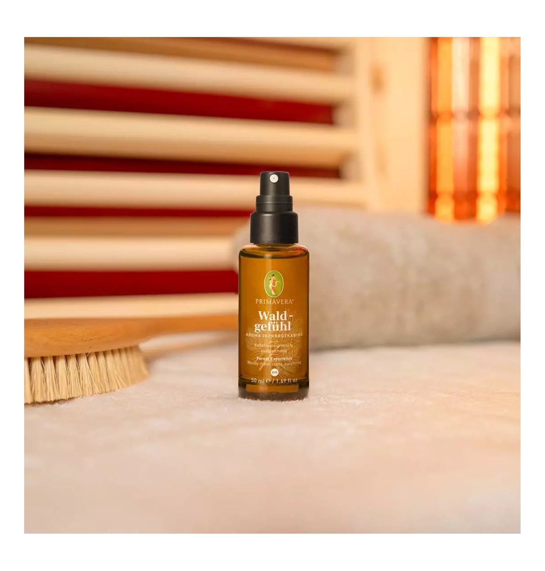 PRIMAVERA - Aroma Sauna bio - Waldgefühl Infrarot Kabinen-Spray bio 50ml