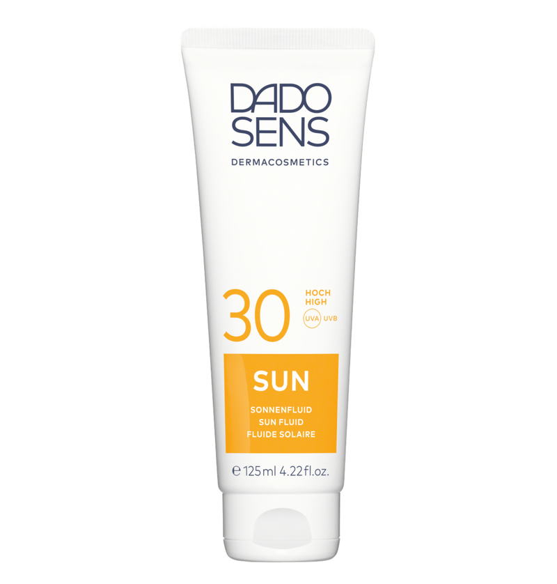 DADO SENS - SUN - Sonnenfluid Spf 30 125ml | HEDO Beauty